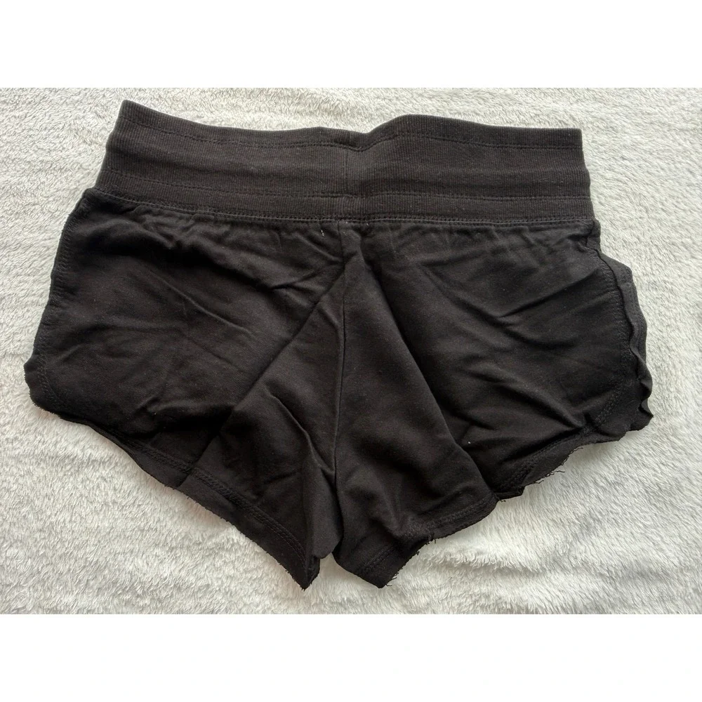 Ever Hottie Apparel Kids Small Black Cotton Drawstring Dolphin Shorts‎ 61962